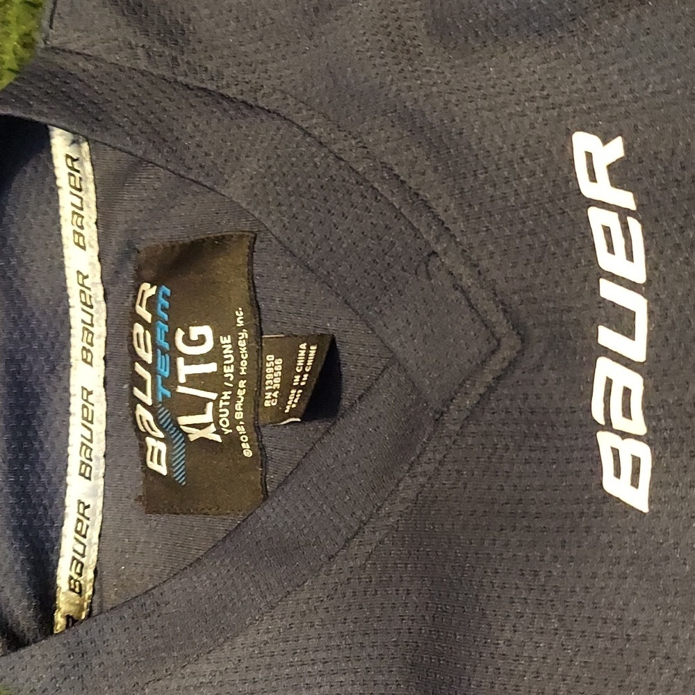 COPY - Bauer practice jersey navy mesh! Hockey lacrosse